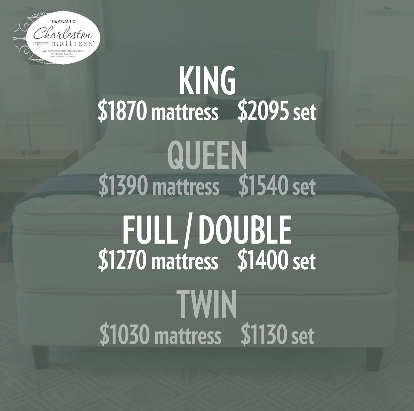 Atlantic Mattress 15" Foam Hybrid