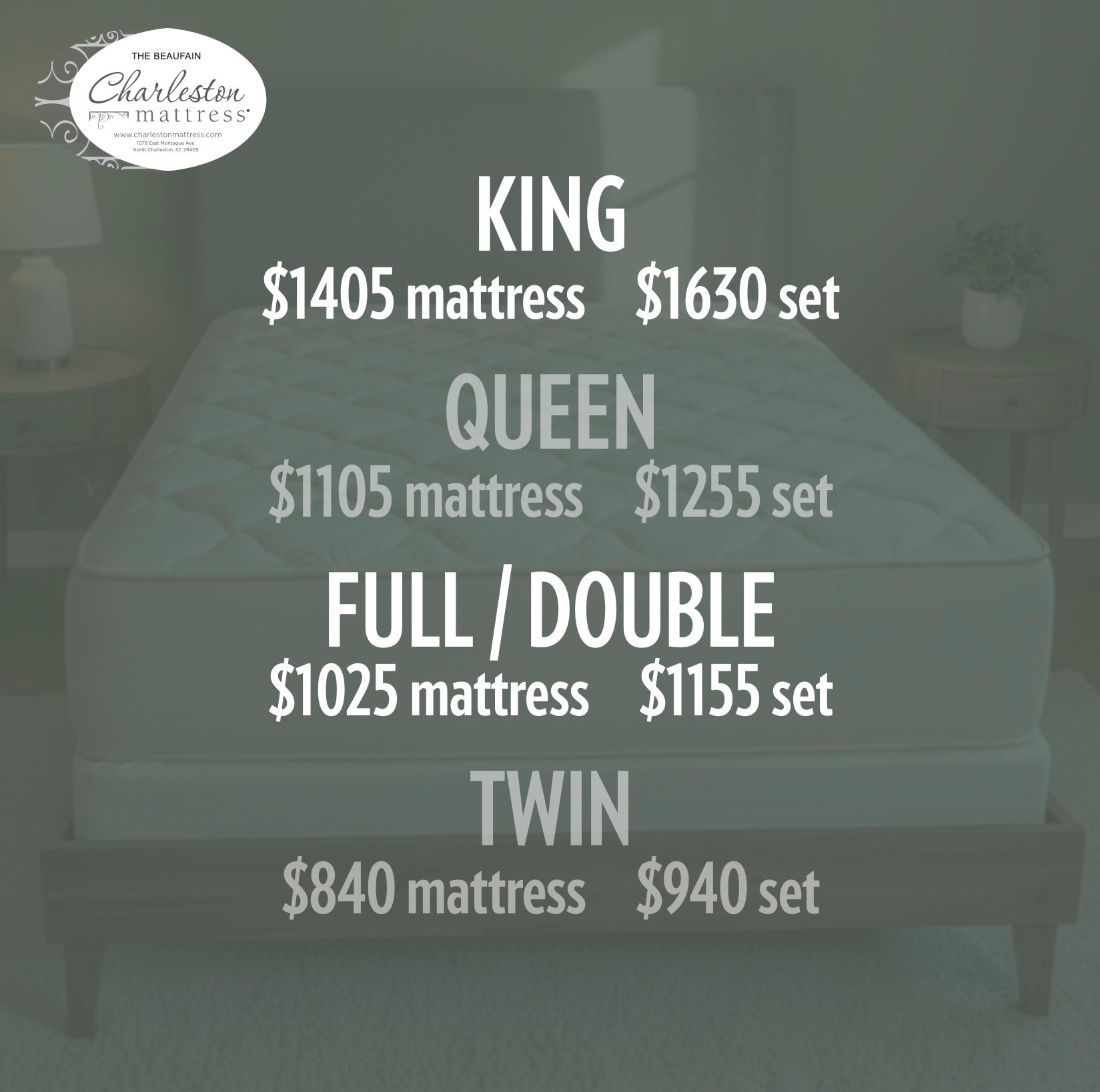 Beaufain Firm Mattress 13" Firm