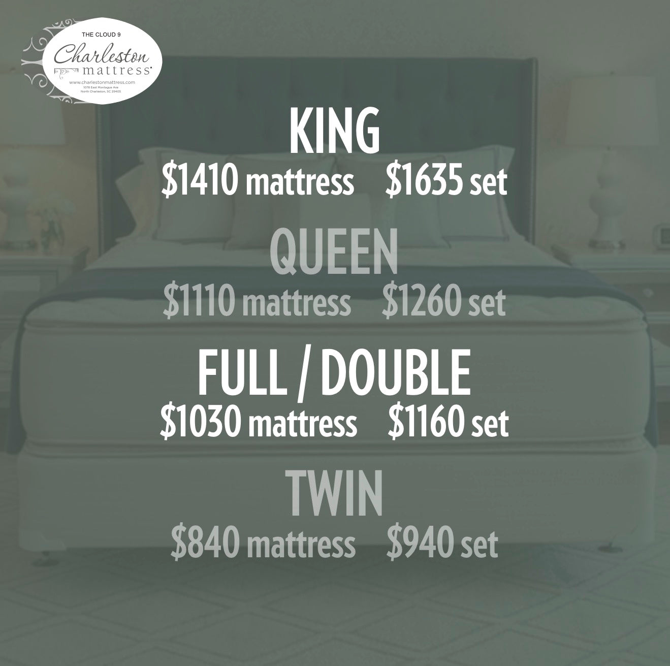 Cloud 9 Mattress 15" Plush