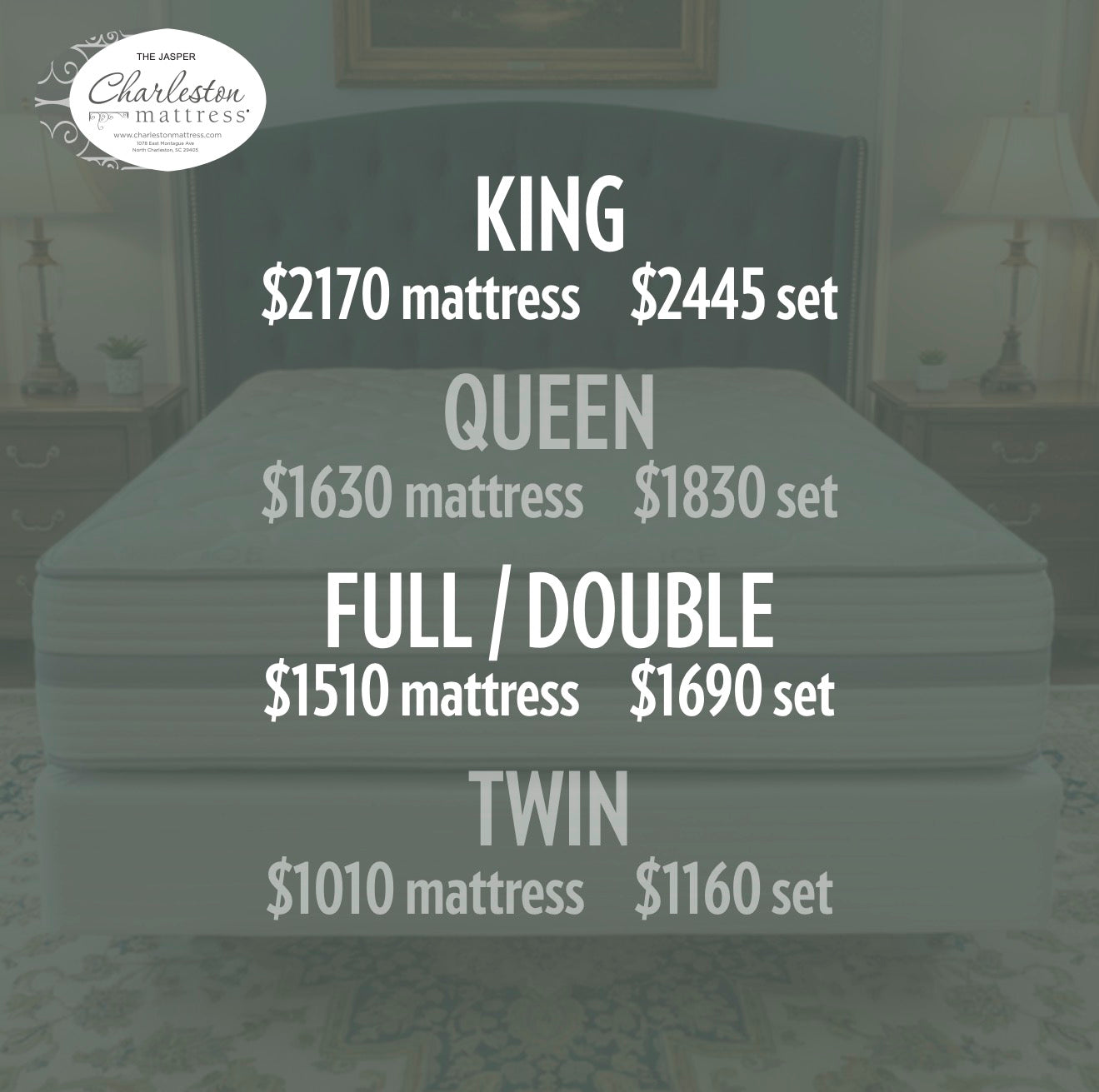 Jasper Mattress 14" Memory Foam