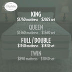 Oak Mattress 13" High Density