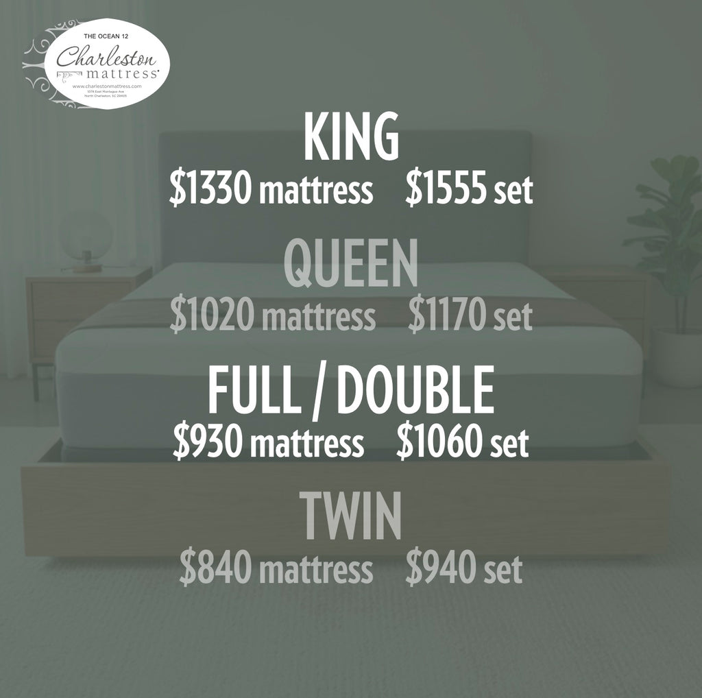 Ocean Mattress 12" Memory Foam