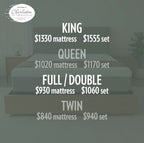 Ocean Mattress 12" Memory Foam