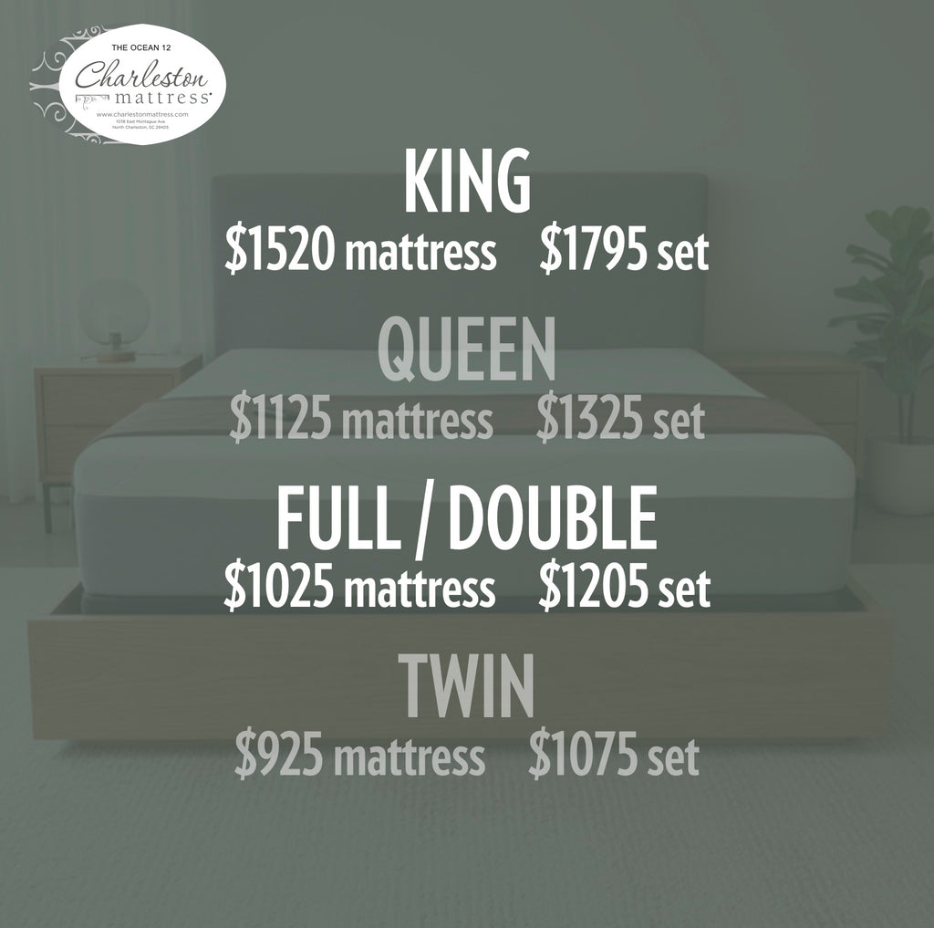 Ocean Mattress 12" Memory Foam
