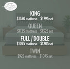 Ocean Mattress 12" Memory Foam