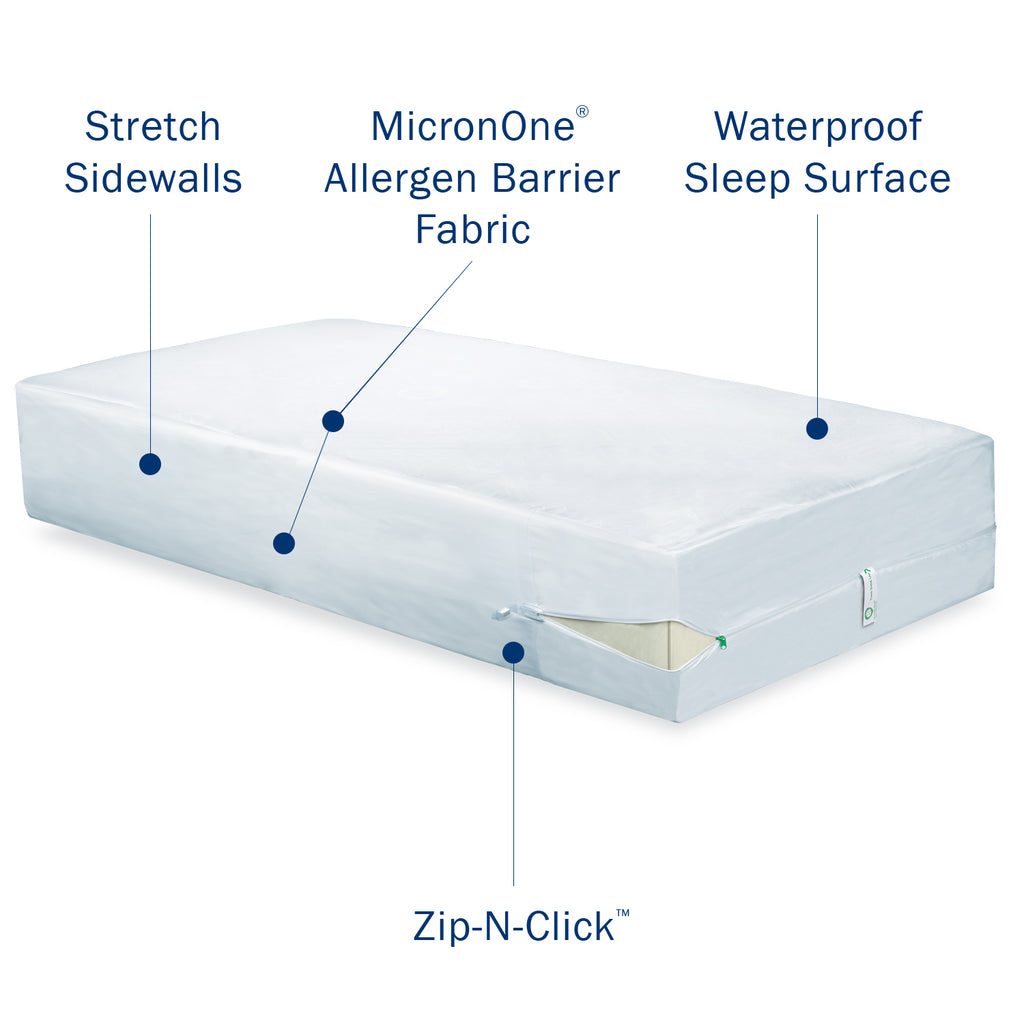 breathable mattress encasement reinforced edges
